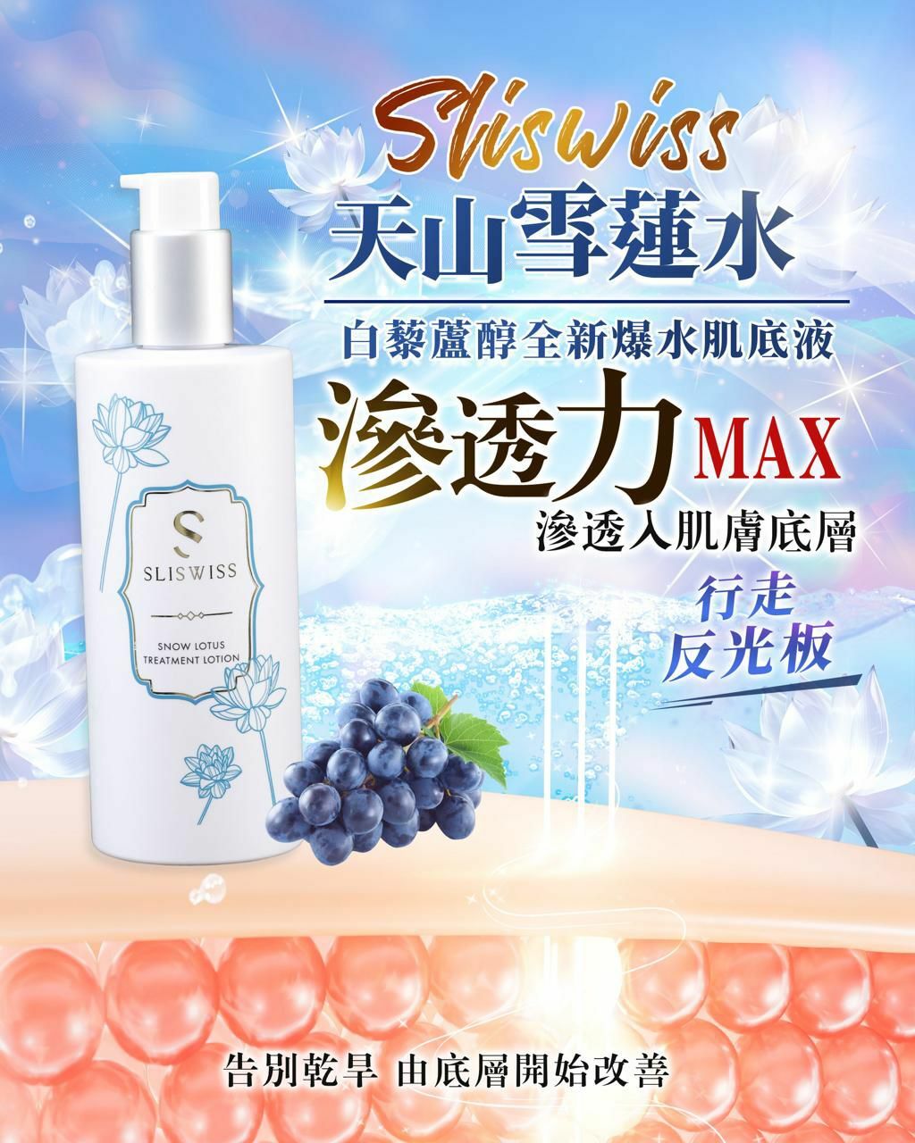Sliswiss天山雪蓮水300ml 💦