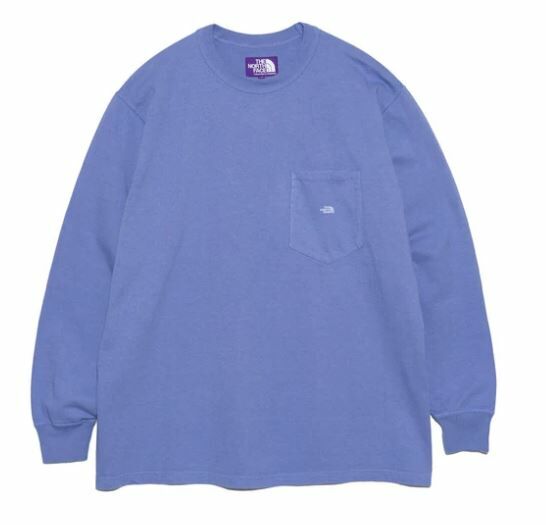 TNF PURPLE LABEL 7oz Long Sleeve Pocket Tee - NT3365N