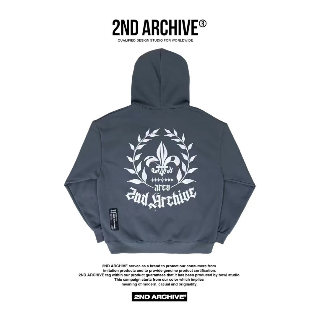 韓國直送🇰🇷 2ND ARCHIVE Bateri Scotch Fleece Hoodie