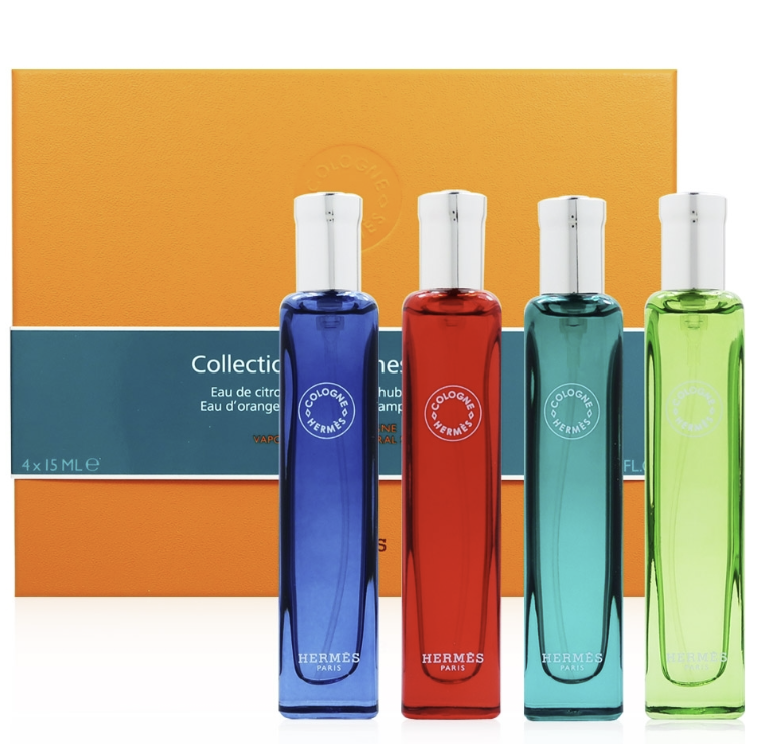Hermes 古龍水系列 香水版仔套裝禮盒 15ml*4支 LES COLOGNES Eau De Cologne 15ml Gift Set(韓免)