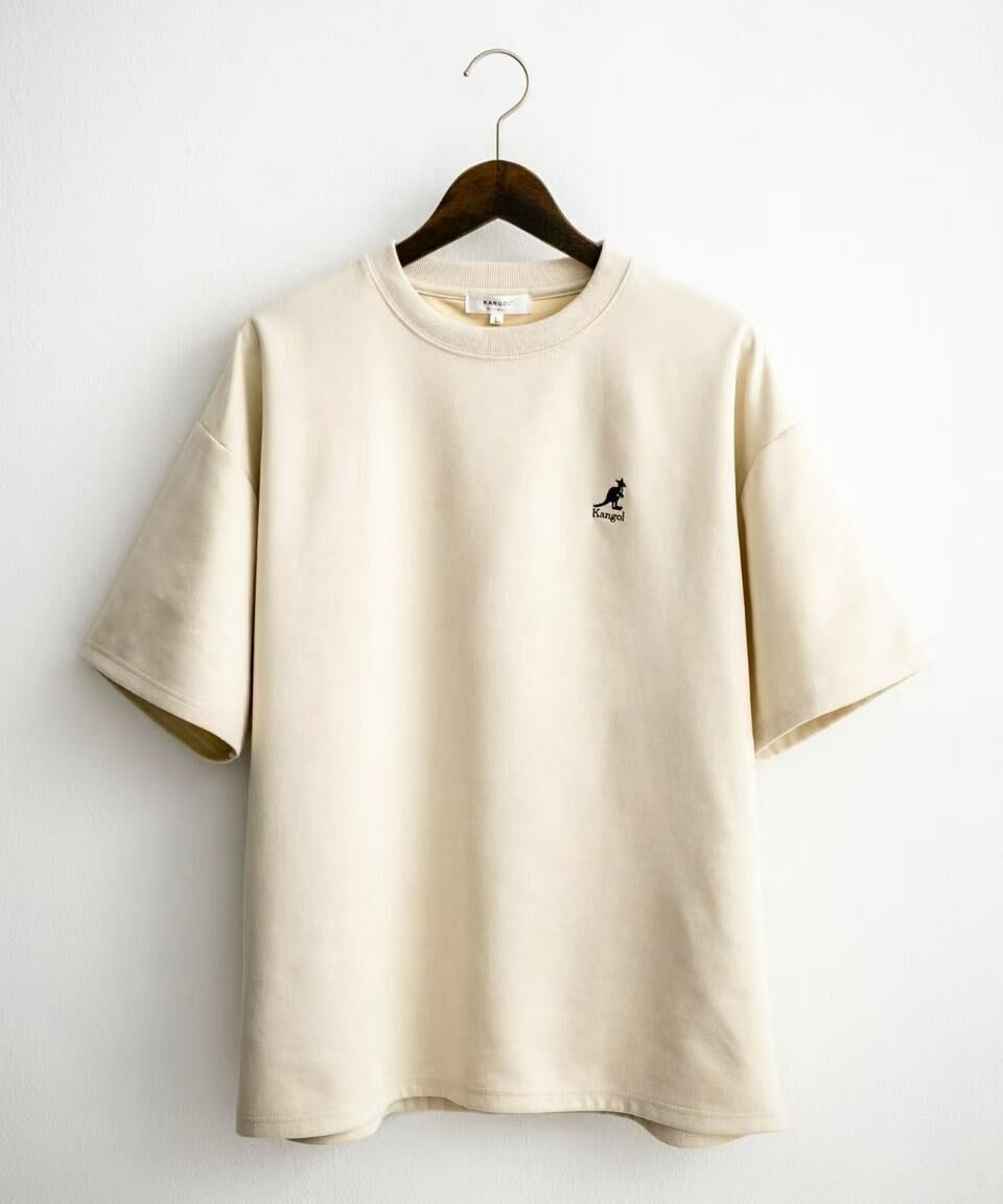 日本直送KANGOL One Point Logo Embroidery Short Sleeve Tee