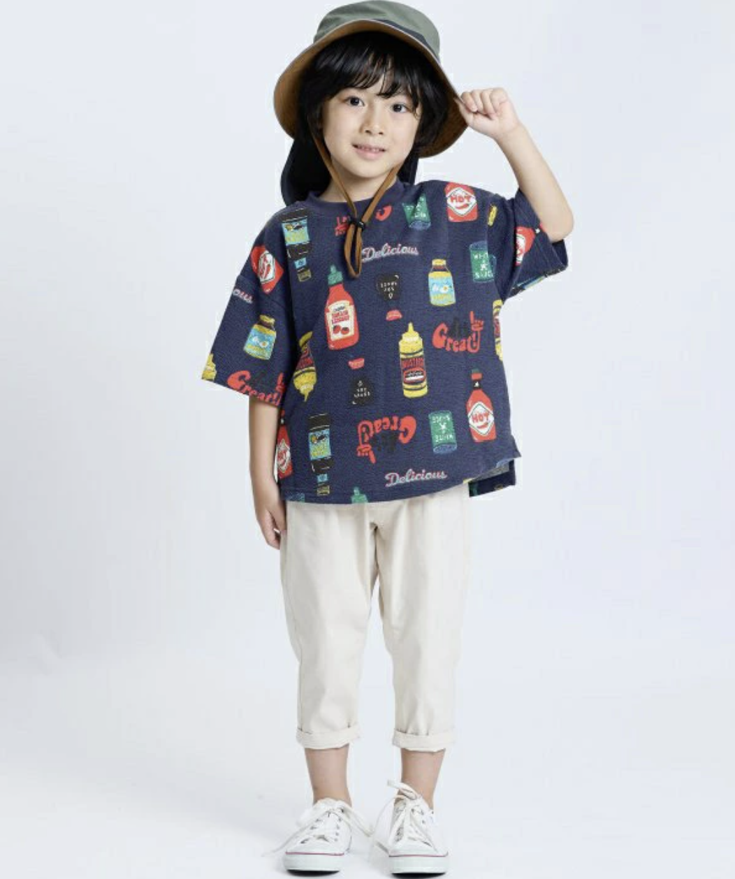 日本直送F.O.KIDS SAUCE TEE