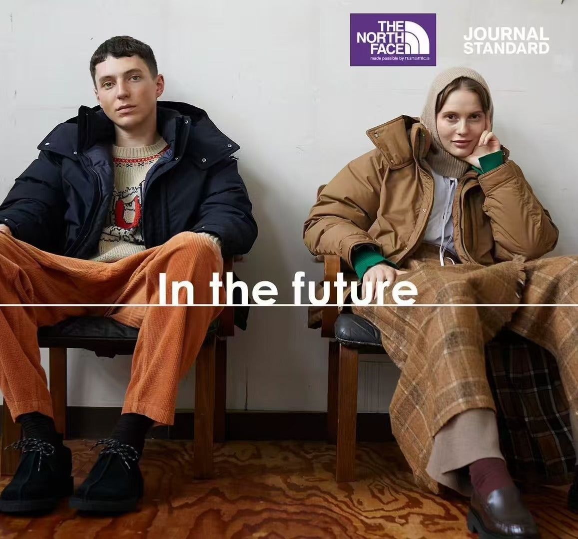 TNF PURPLE LABEL X JS 65/35 MOUNTAIN SHORT DOWN JACKET 羽绒