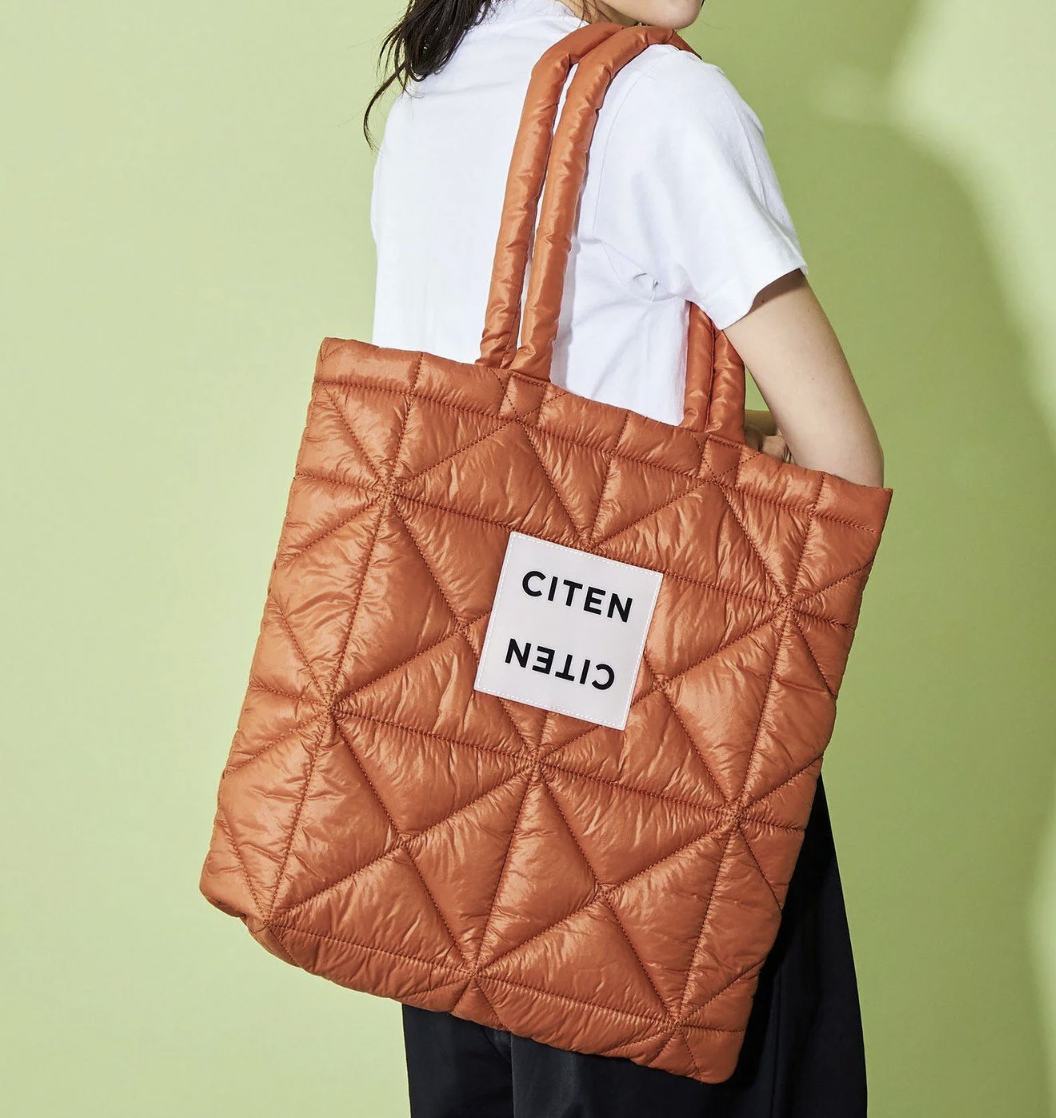 日本直送CITEN Padded Tote Bag