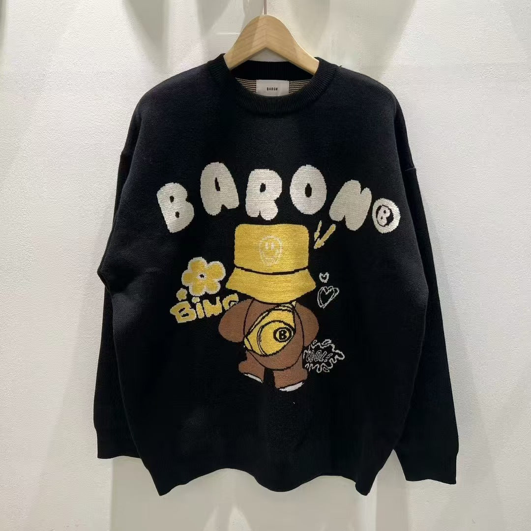 韓國直送 BARON BEAR SWEATER 4 Colors