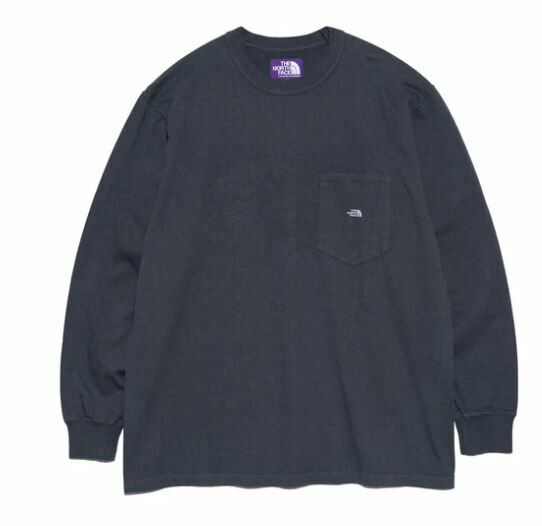 TNF PURPLE LABEL 7oz Long Sleeve Pocket Tee - NT3365N