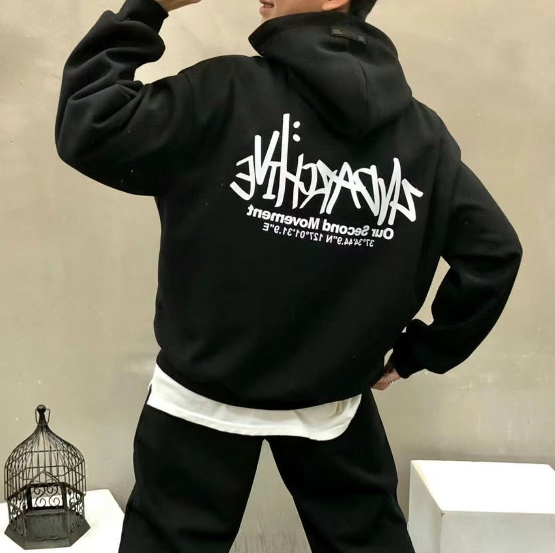 韓國直送🇰🇷 2ND ARCHIVE Signature Logo Hoodie 2ND ARCHIVE