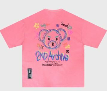 【一口價$277/件】🇰🇷韓國直送🇰🇷 2ND ARCHIVE Art Bear Tee - 4 Color APM 537 BOWL
