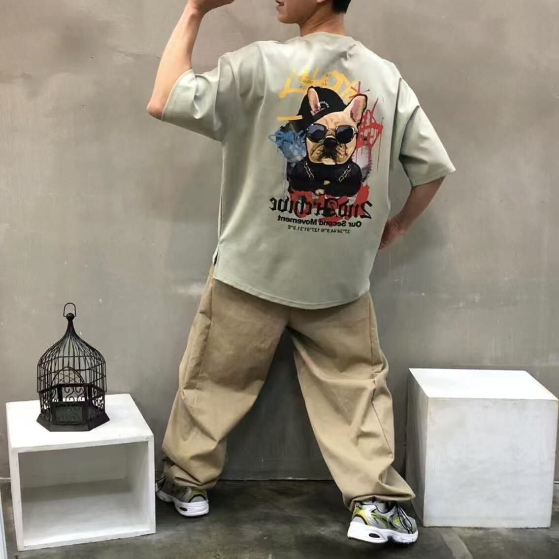 韓國直送 2ND ARCHIVE SnapBack Bulldog Tee