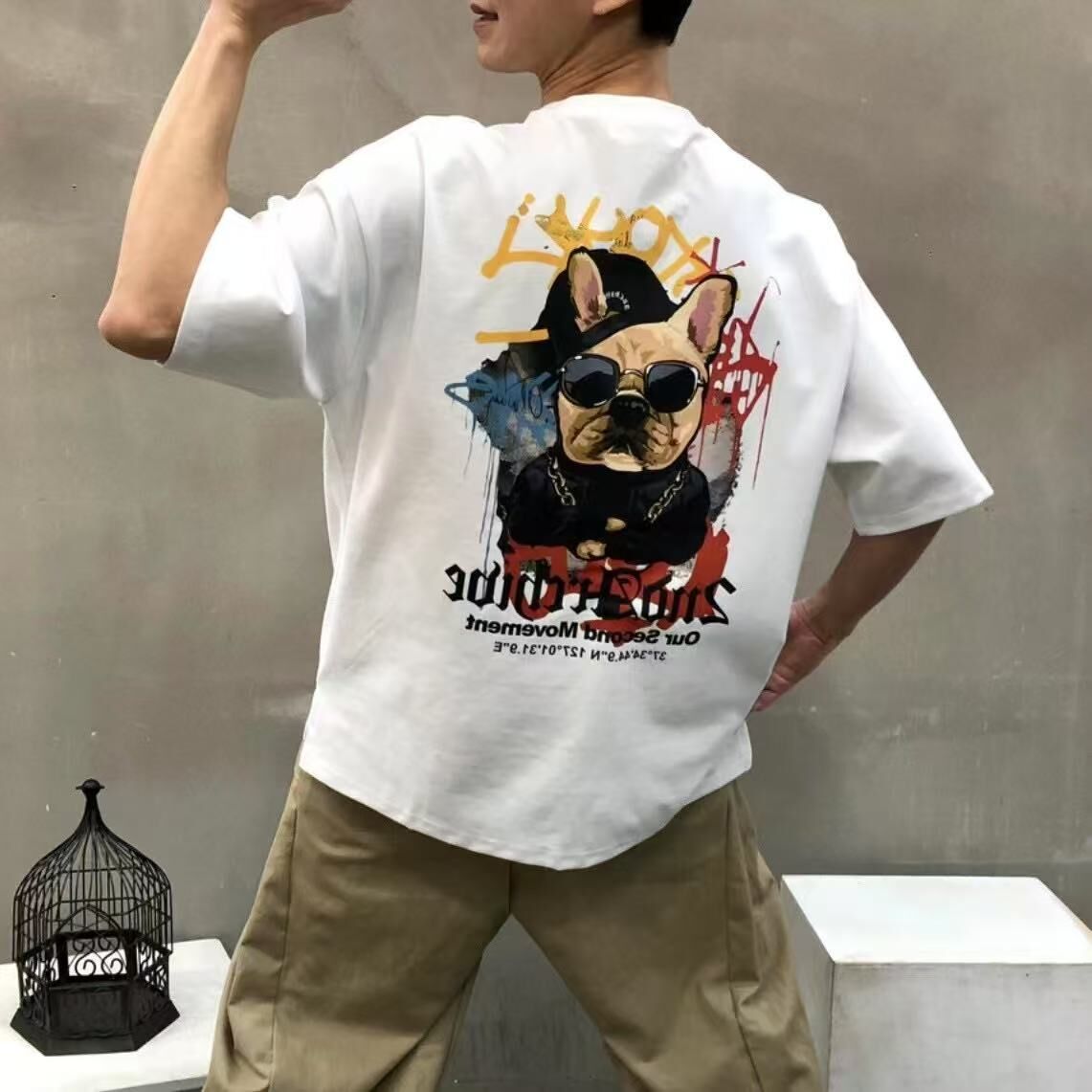 韓國直送 2ND ARCHIVE SnapBack Bulldog Tee