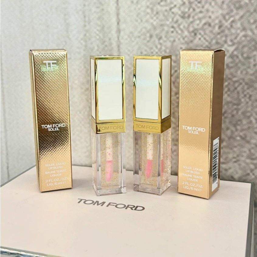 Tom Ford新品 限定金箔唇油6ml(香港專櫃)