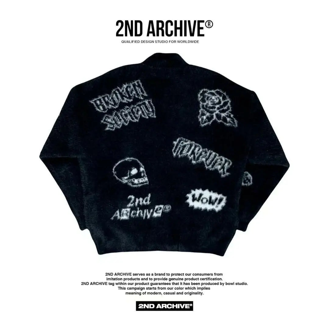【一口價$450/件】🇰🇷韓國直送🇰🇷 2ND ARCHIVE Mohair Angora Cardigan 毛毛外套 2ND ARCHIVE