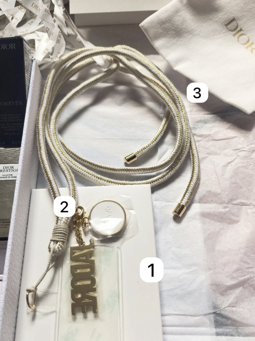 🌟 D i o r J'Adore Phone Strap 金色手機繩🌟