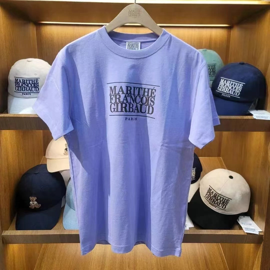 韓國直送MARITHE CLASSIC LOGO TEE (男女款)