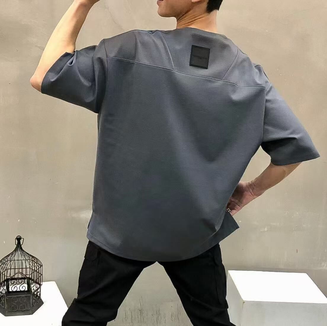 韓國直送🇰🇷 2ND ARCHIVE Embroidered Letters T-shirt