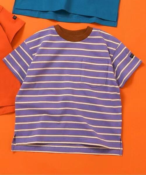 日本直送WEB Exclusive Plain Border Kids T-Shirt