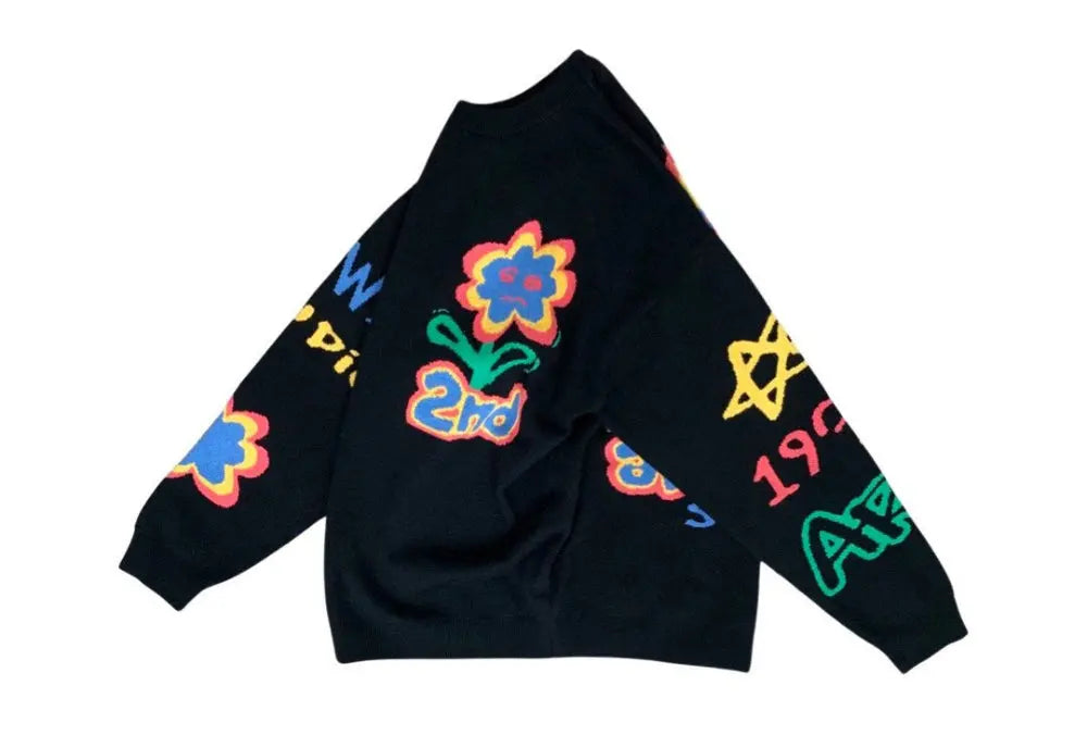 【一口價$408/件】🇰🇷韓國直送🇰🇷 2ND ARCHIVE Studio Flower Knit Sweater 2ND ARCHIVE