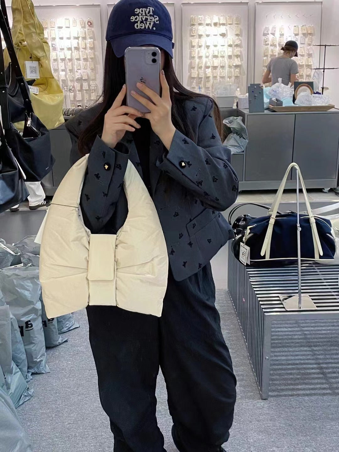 韓國直送Lime Like Large Riho Bag - 4 Color