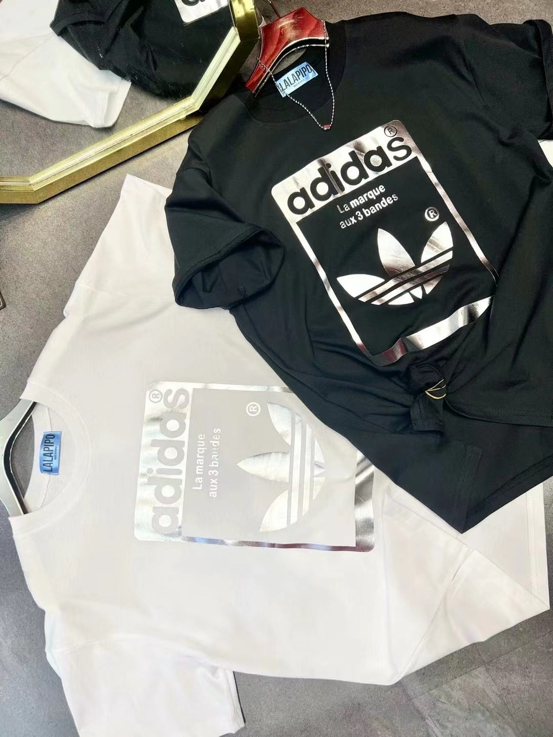 【一口價$245/件】🇰🇷韓國直送🇰🇷 Foil Tea Tee - 2 Color theot 2F D-2 LALAPIPO
