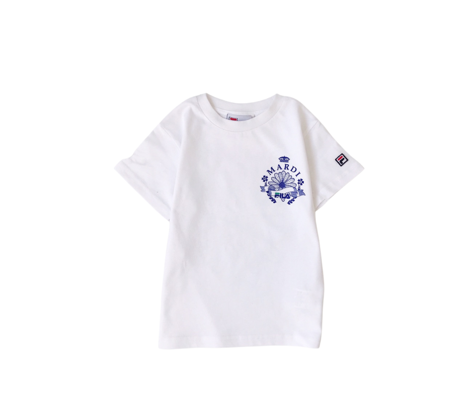 FILA x MARDI Kids Tee 聯名印花兒童短袖