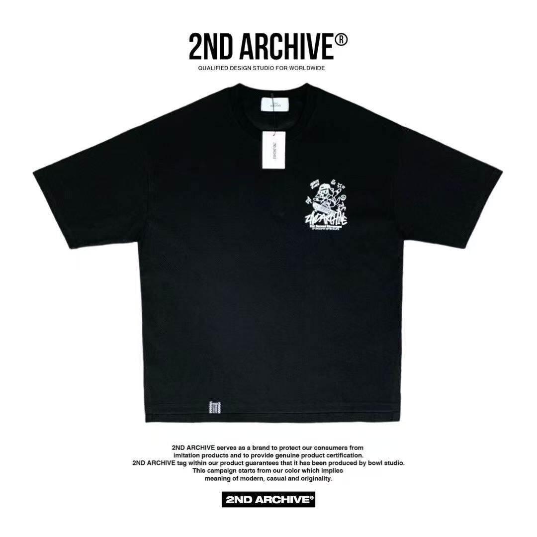 韓國直送 2ND ARCHIVE Board Beagle Crayon Tee