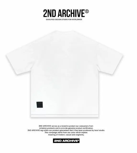 【一口價$328/件】🇰🇷韓國直送🇰🇷 2ND ARCHIVE Fray Tattoo T-shirt -2 Color APM 537 BOWL