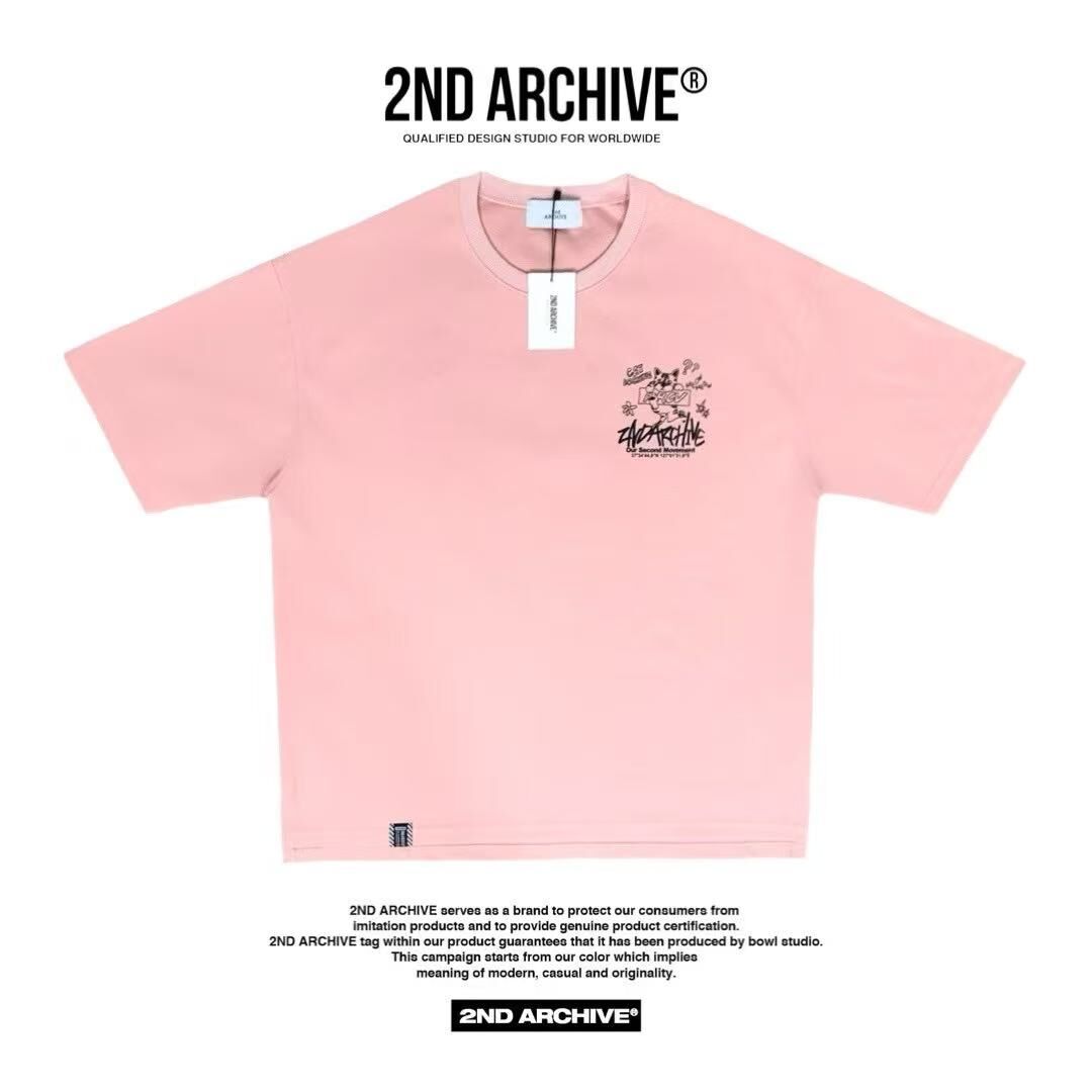 韓國直送 2ND ARCHIVE Monthly Cat Crayon Tee