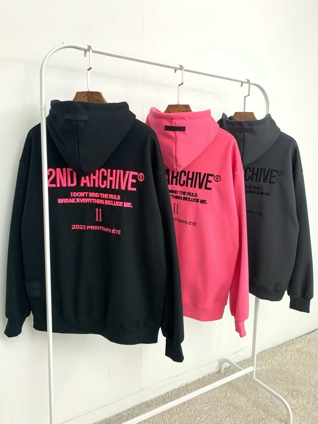 【一口價$390/件】🇰🇷韓國直送🇰🇷 2ND ARCHIVE Logo Embroidered Hoodie