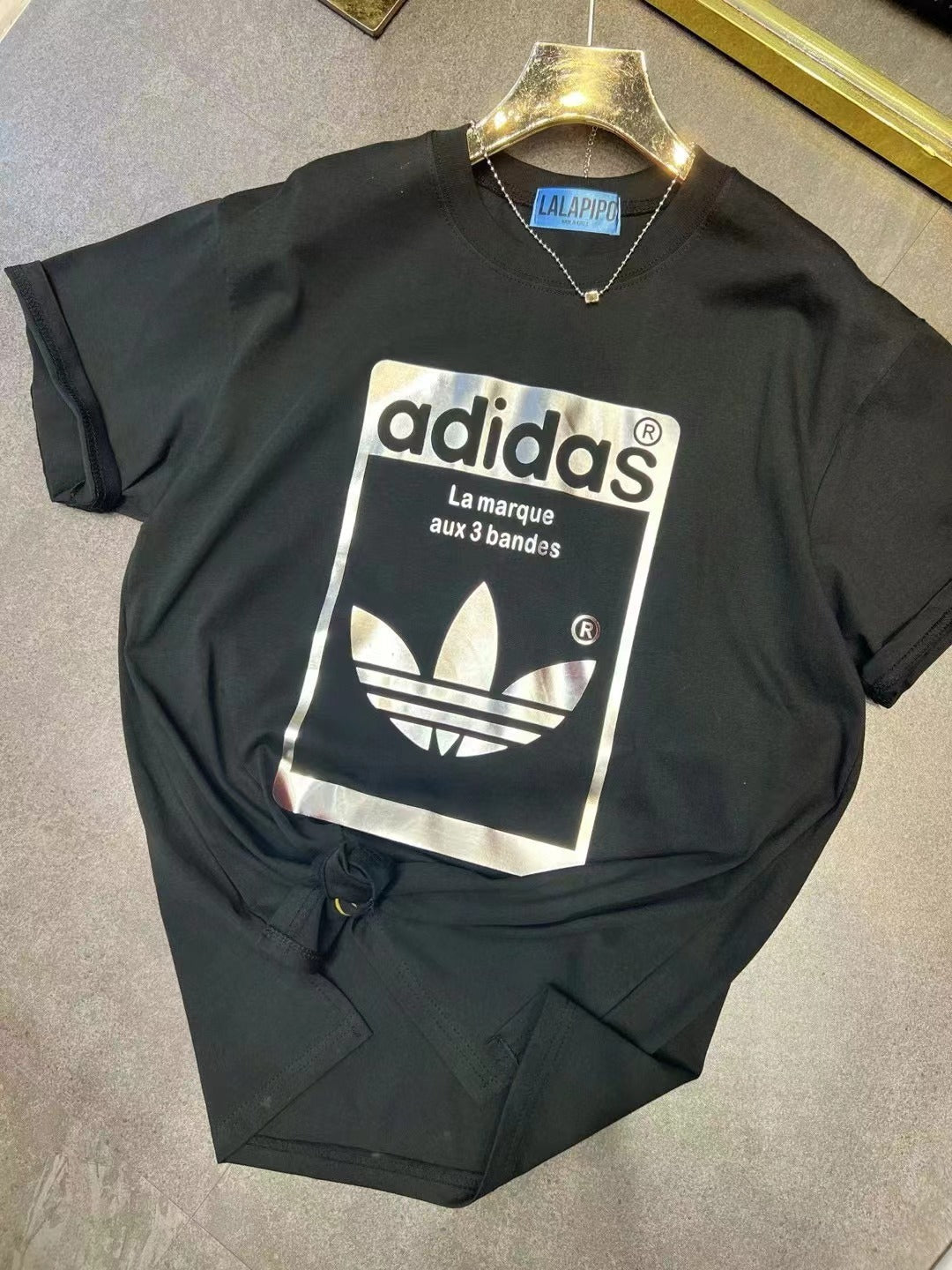 【一口價$245/件】🇰🇷韓國直送🇰🇷 Foil Tea Tee - 2 Color theot 2F D-2 LALAPIPO