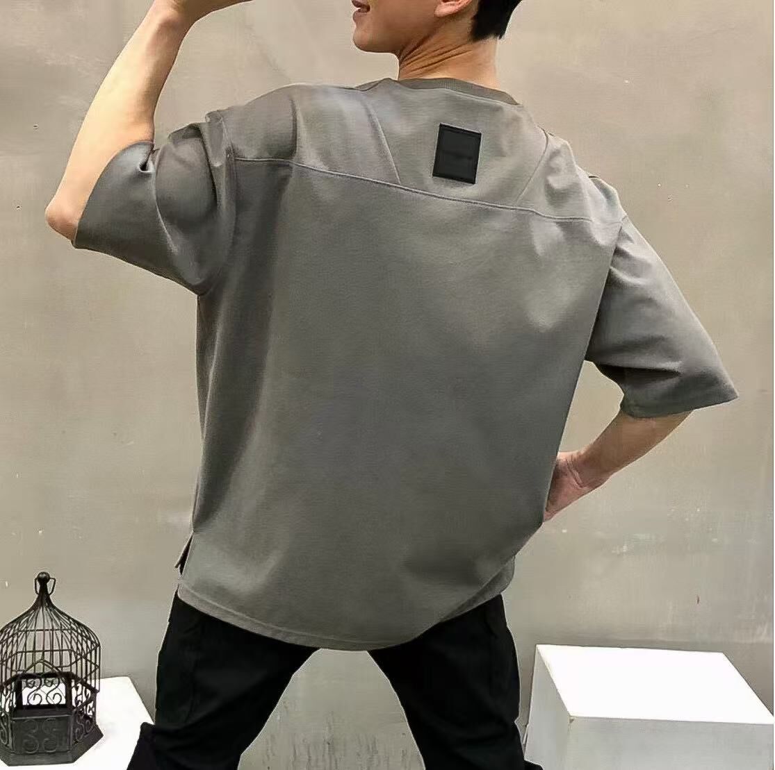韓國直送🇰🇷 2ND ARCHIVE Embroidered Letters T-shirt