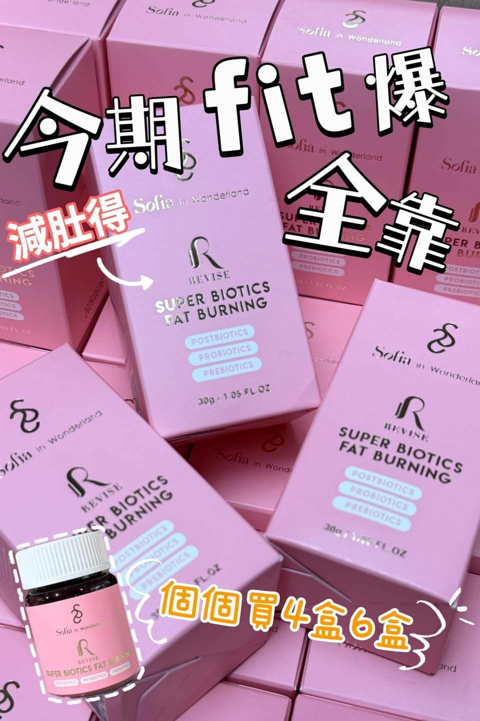 【一口價$399/盒】Siw Super Biotics Fat Burning -30g