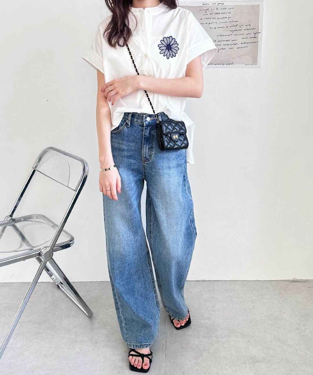 🌟 Mardi Oxford Shirt Stripe Top 🌟