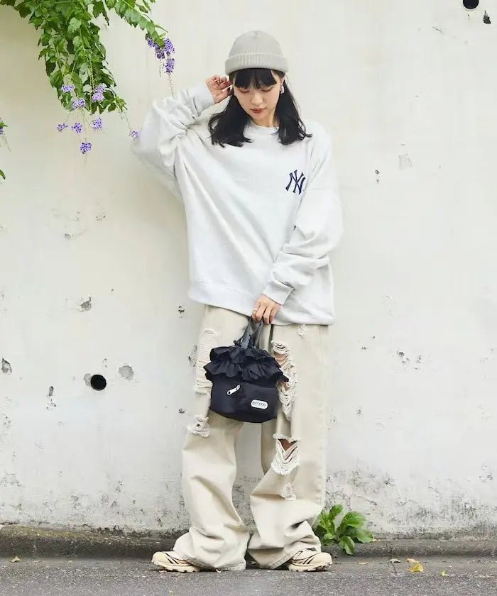 PEANUTS Charlie Silhouette Back Print Sweatshirt - HLY & CHOCCICO