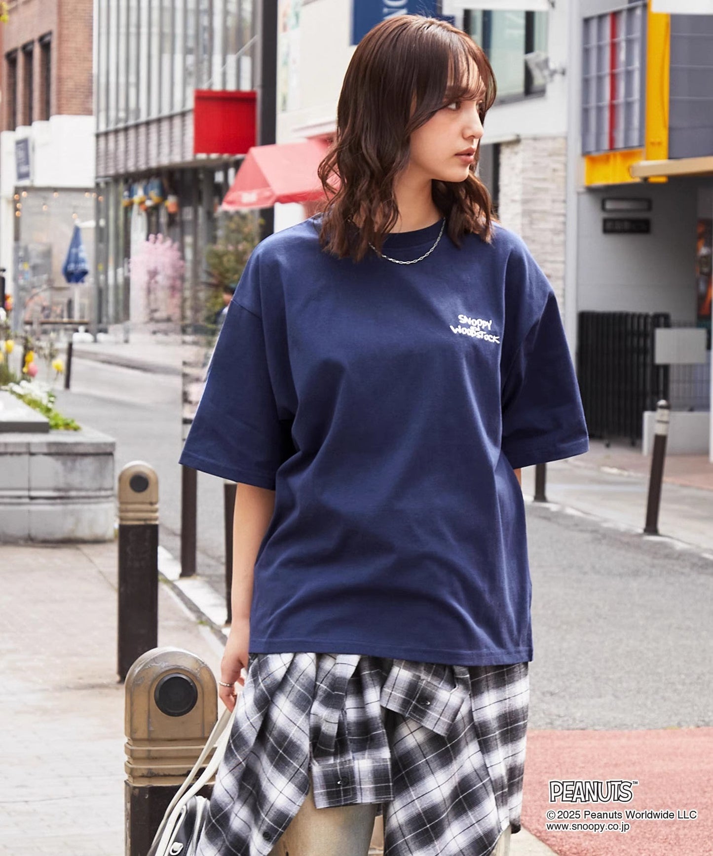 PEANUTS SNOOPY MONO-MART Tee - HLY & CHOCCICO