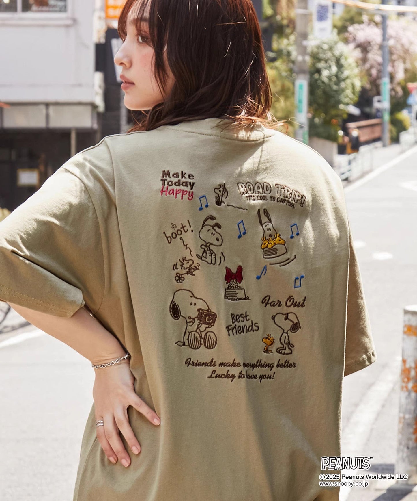 PEANUTS SNOOPY MONO-MART Tee - HLY & CHOCCICO