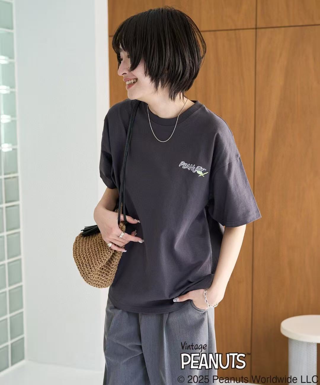 Peanuts Tee(刺繡/印花) - HLY & CHOCCICO