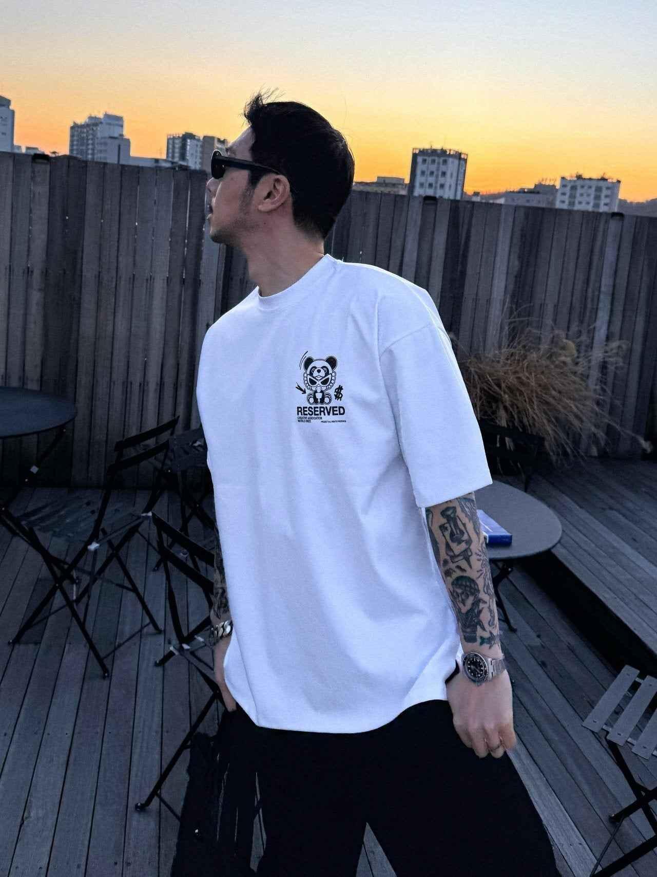 韓國直送 PLUS 82 HIYA Baby Panda Short Sleeve - HLY & CHOCCICO