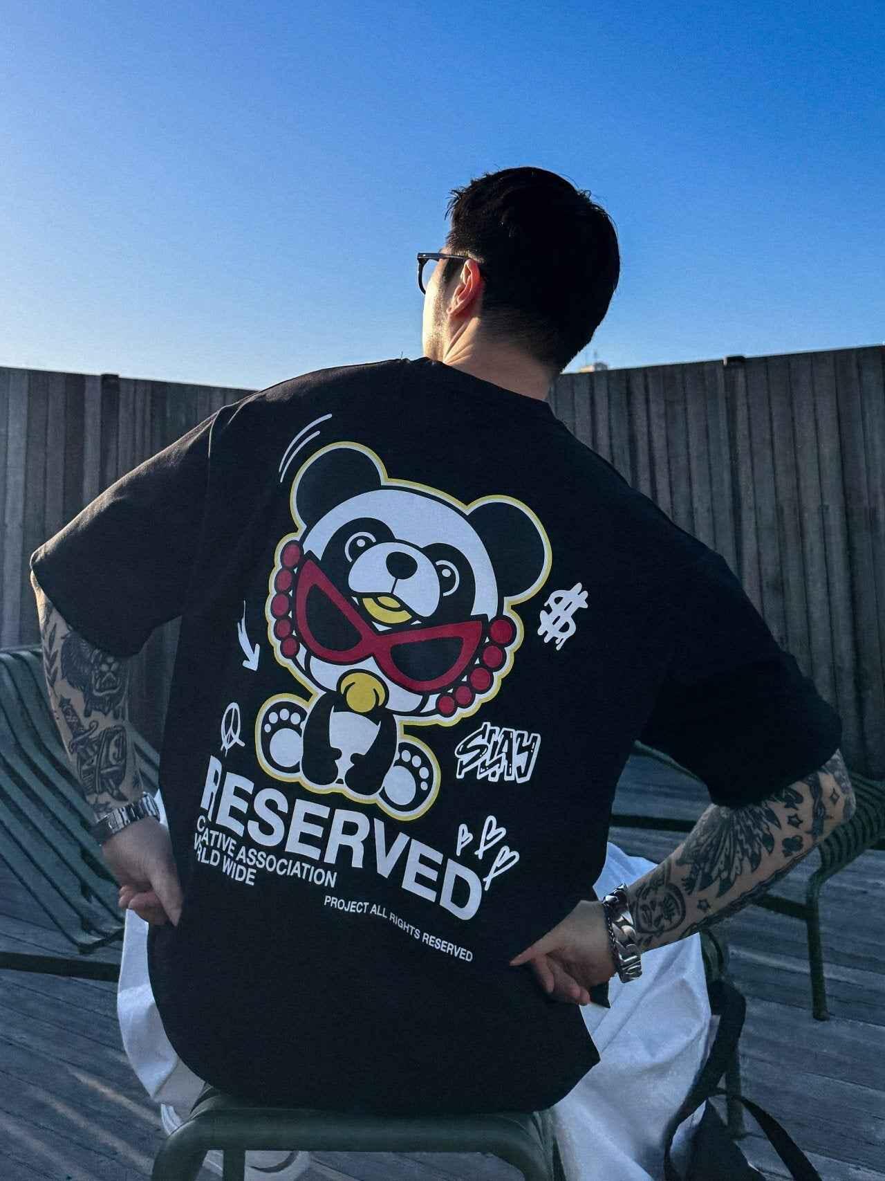 韓國直送 PLUS 82 HIYA Baby Panda Short Sleeve - HLY & CHOCCICO