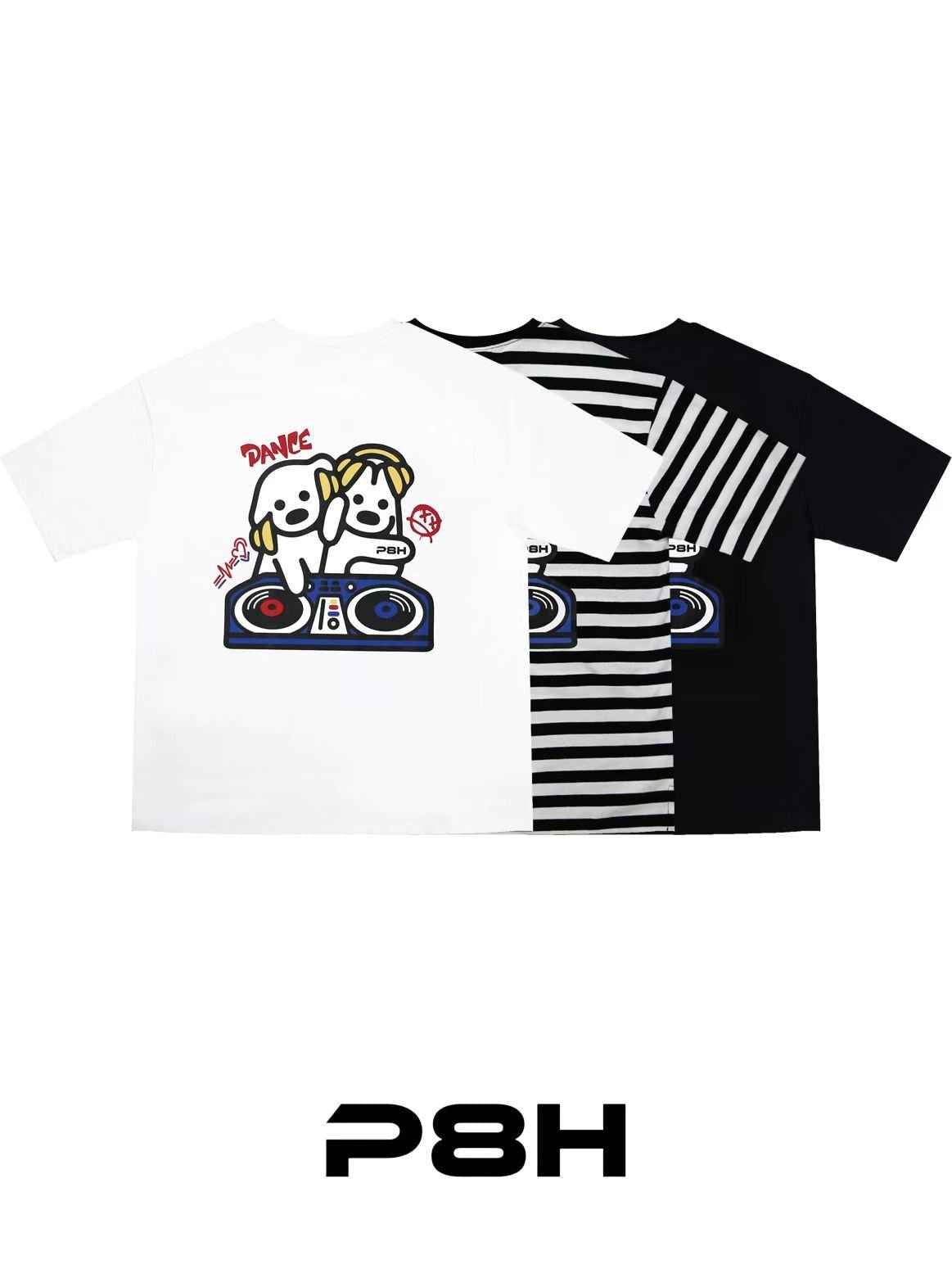 韓國直送 PLUS 82 HIYA DJ Puppy Short Sleeve