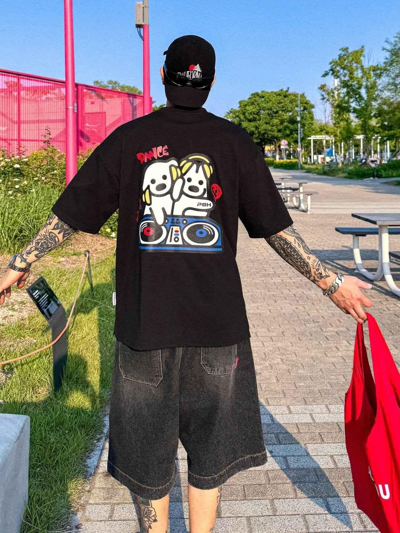 韓國直送 PLUS 82 HIYA DJ Puppy Short Sleeve - HLY & CHOCCICO