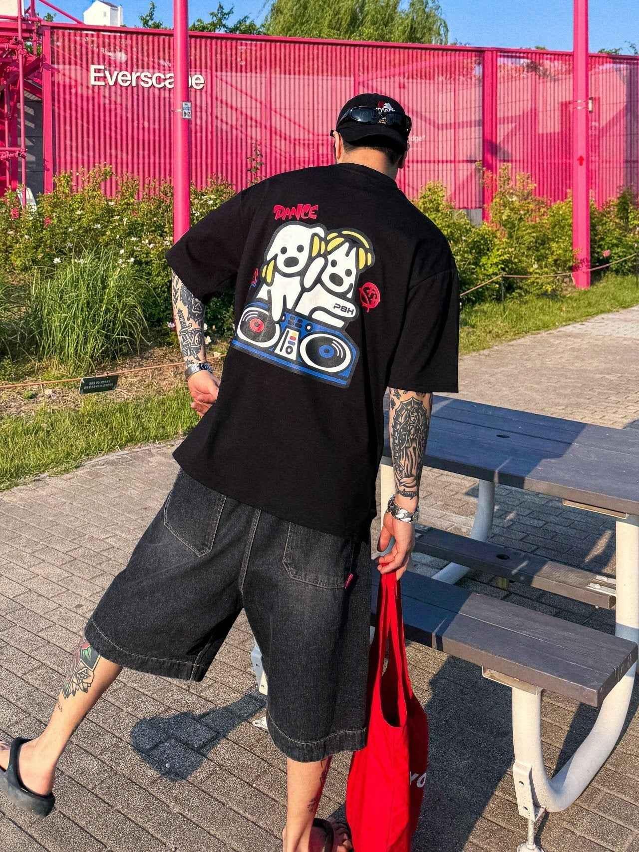 韓國直送 PLUS 82 HIYA DJ Puppy Short Sleeve - HLY & CHOCCICO