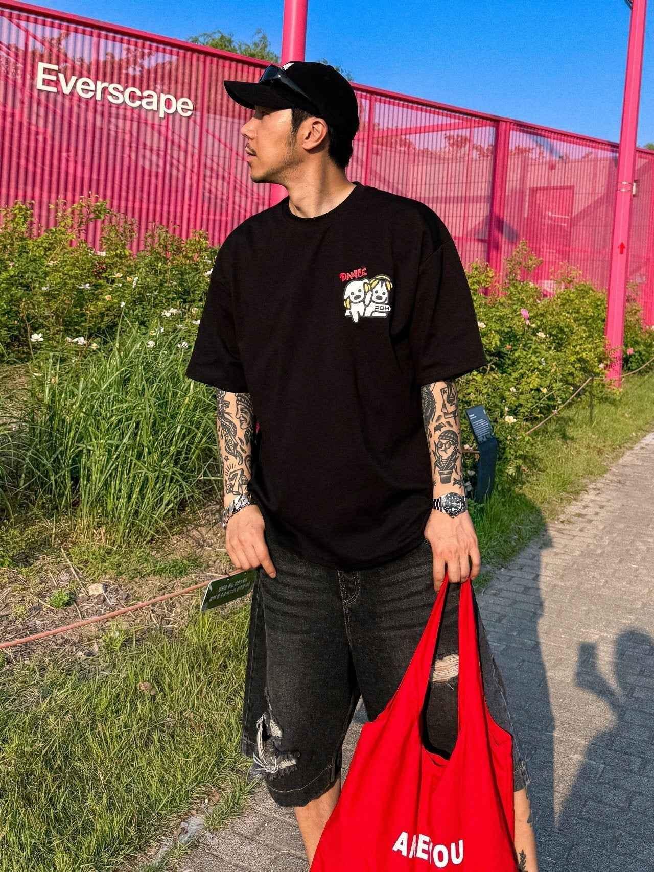 韓國直送 PLUS 82 HIYA DJ Puppy Short Sleeve - HLY & CHOCCICO