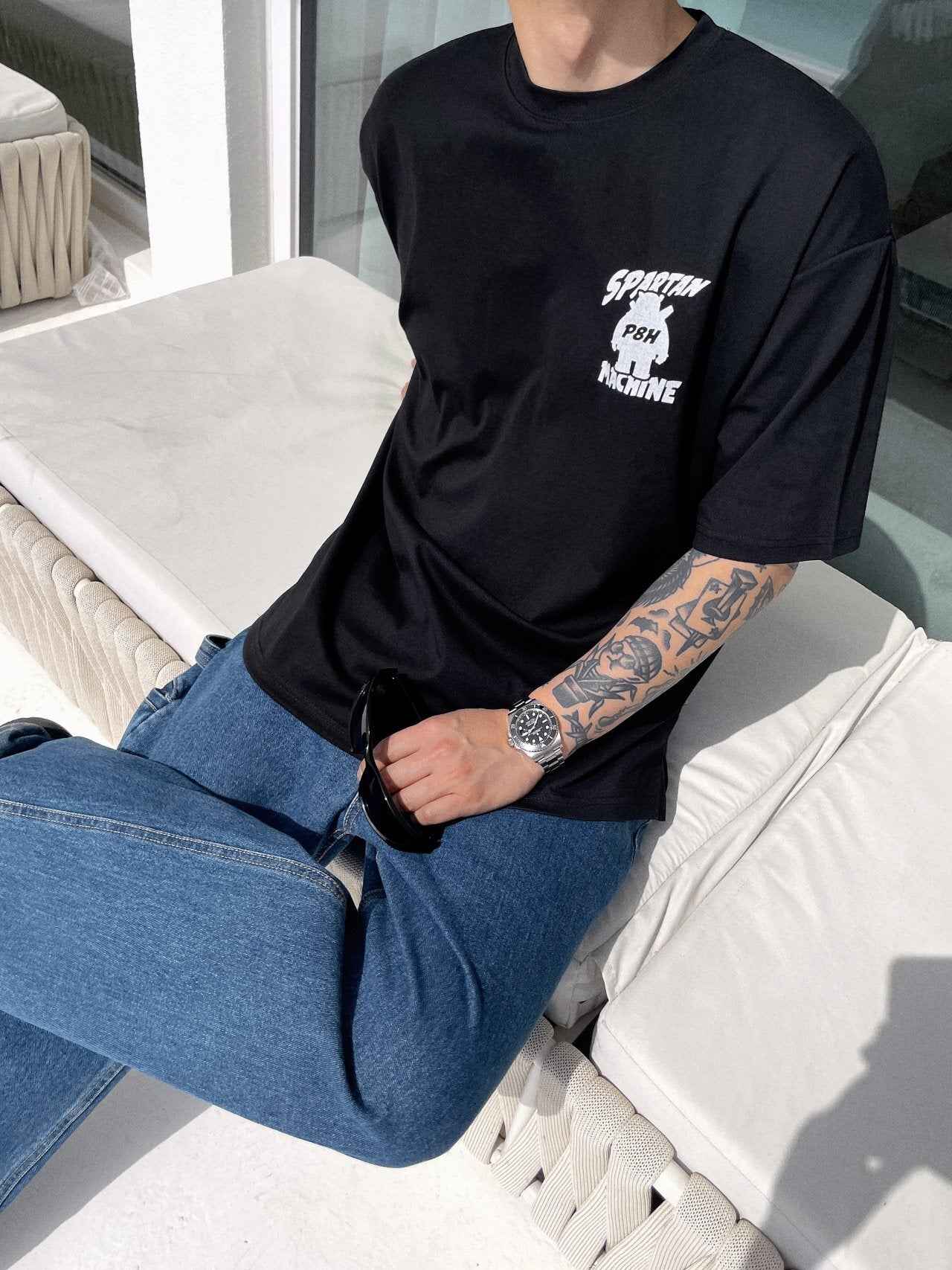 韓國直送 PLUS 82 HIYA Mazinger Short Sleeve