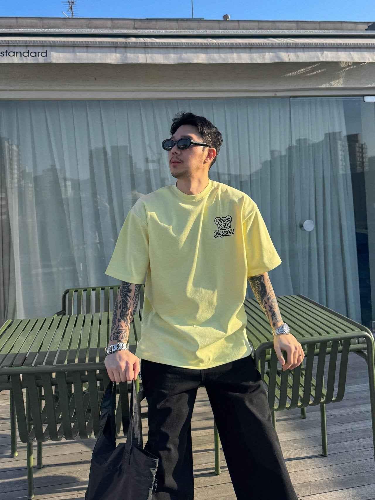 韓國直送 PLUS 82 HIYA Peekaboo Foam Short Sleeve - HLY & CHOCCICO