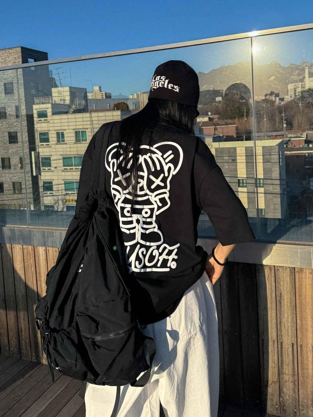 韓國直送 PLUS 82 HIYA Peekaboo Foam Short Sleeve - HLY & CHOCCICO