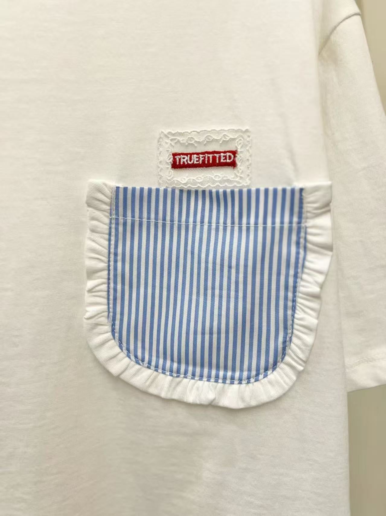 韓國直送Pocket Detail Casual Tee - HLY & CHOCCICO