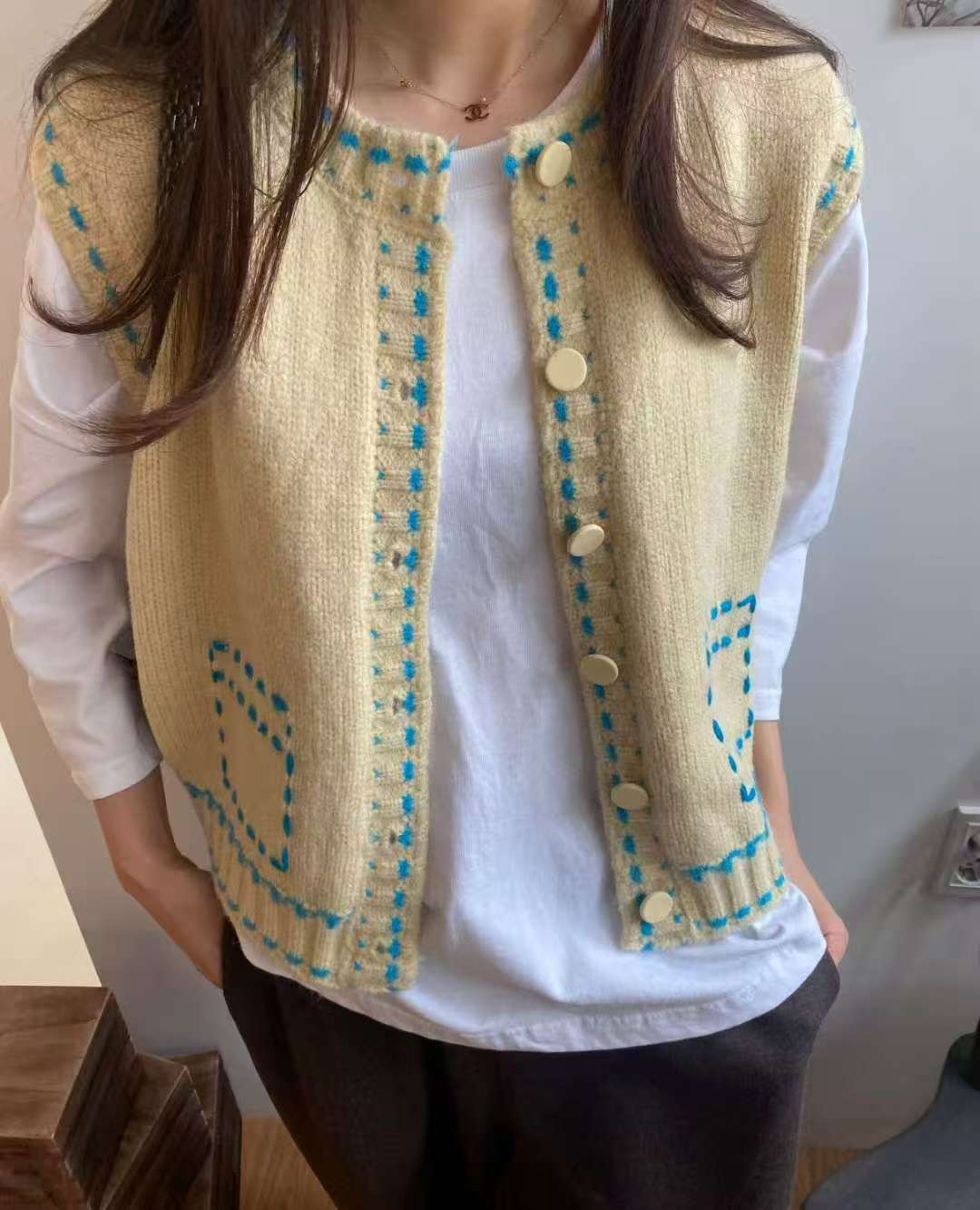 韓國直送Pocket Star Vest HLY & CHOCCICO