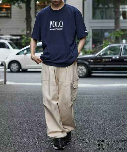 日本直送POLO BCS Oversize Print Tee