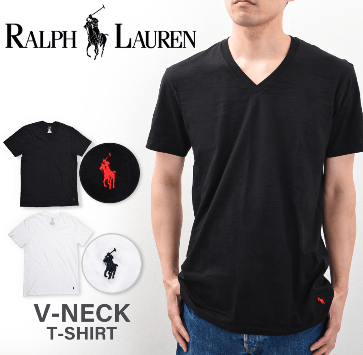 日本直送Polo Ralph Lauren Crew / V Neck T-Shirt - HLY & CHOCCICO