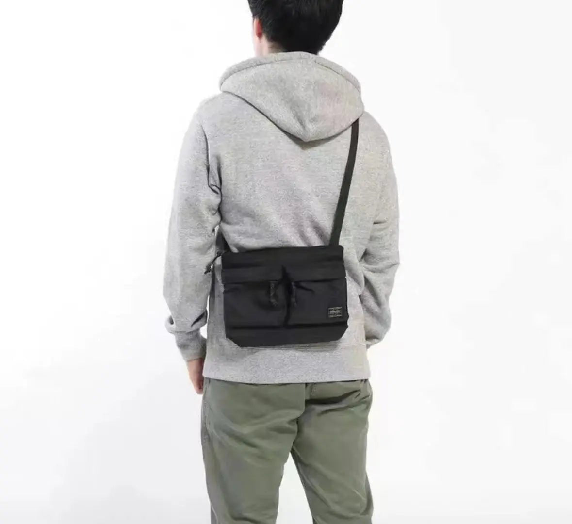 PORTER FORCE SHOULDER BAG - HLY & CHOCCICO